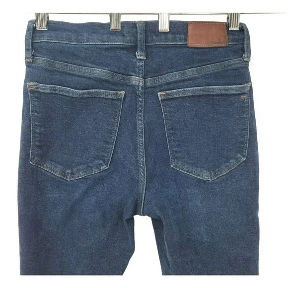 Madewell Mid Rise Jeans Womens Size 28 Skinny - Picture 7 of 10